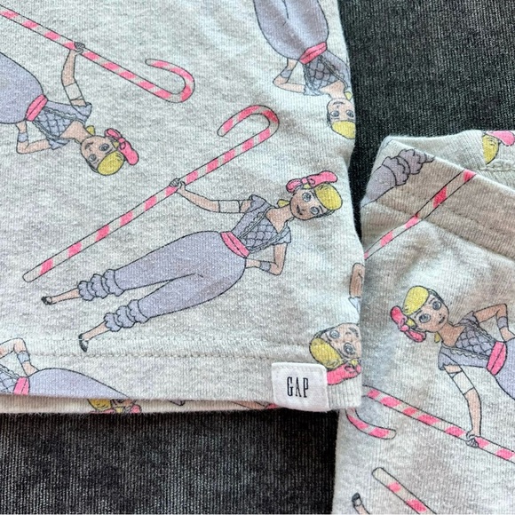 Baby Gap Disney Pixar Bo Peep Pajamas Size 6-12 Months - Picture 2 of 5